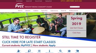 
                            2. Piedmont Virginia Community College: Homepage - Pvcc Blackboard Login