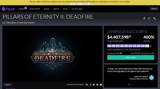 
                            4. Pillars of Eternity II: Deadfire: Available Now on Fig - Fig.co - Deadfire Backer Portal