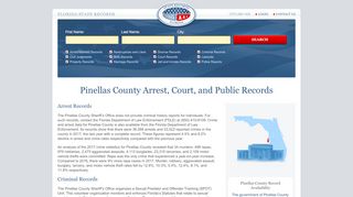 
                            7. Pinellas County Arrest, Court, and Public Records - Pinellas Court Records Login