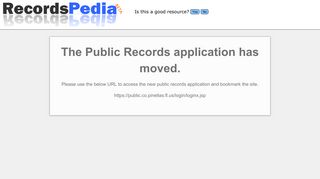 
Pinellas County, Florida Court Records (6453) - RecordsPedia  
