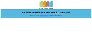
                            4. Pinnacle has moved! - Pinnacle Online Gradebook Portal