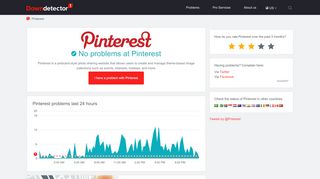 
                            5. Pinterest down? Current status and problems | Downdetector - Pinterest Login Page Not Working