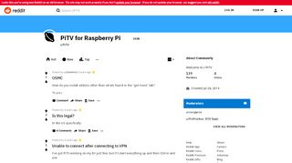 
                            7. PiTV for Raspberry Pi - Reddit - Pitv Login