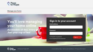 
                            5. Places for People - Manage your home - Rent statements, Report a ... - Places For People Home Portal