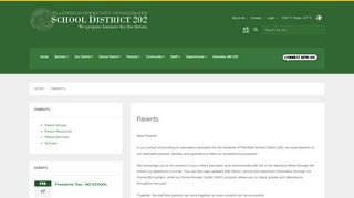 
                            6. Plainfield SD 202 - Eichelberger Elementary - Home Access Center 202 Portal