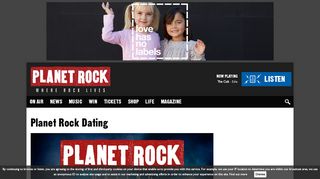 
                            1. Planet Rock Dating - Planet Rock - Planet Rock Dating Portal