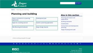 
                            3. Planning and building | Angus Council - Angus Planning Portal