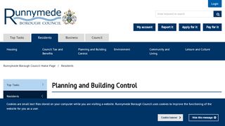 
                            3. Planning and Building Control - Runnymede Borough Council - Runnymede Planning Portal