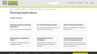 
                            1. Planning Applications - Nottingham City Council - Nottingham Planning Portal