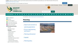 
                            4. Planning | Newport City Council - Newport Planning Portal