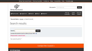 planning portal - Search | Derby City Council - Derby Planning Portal
