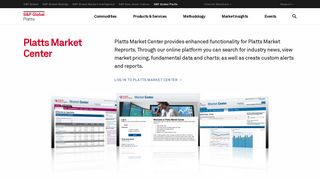 
                            3. Platts Market Center | S&P Global Platts - Platts Portal