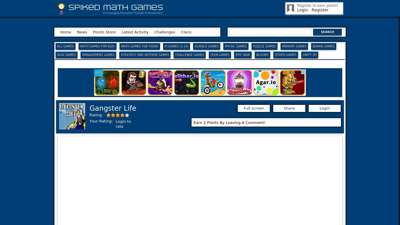 Play Gangster Life - Unblocked - Spiked Math Games