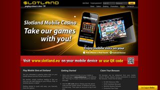 Play Mobile Slots anytime, anywhere! $1,000 FREE ... - Slotland - Slotland Mobile Casino Portal
