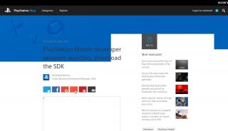 
                            2. PlayStation Mobile developer program launches, download the SDK ... - Playstation Mobile Developer Portal