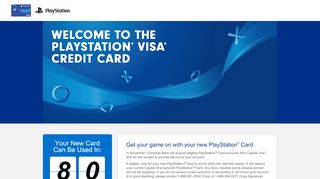 
 PlayStation® Visa® Credit Card - Coming Soon - Comenity  
