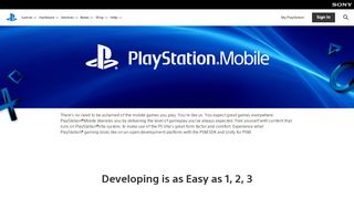 
                            1. PlayStation®Mobile - Playstation Mobile Developer Portal