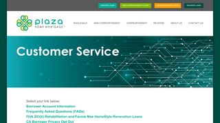 
                            3. Plaza Home Mortgage, Inc. Customer Service - Www Yourmortgageonline Com Account Portal