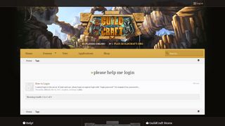 
                            5. please help me login | GuildCraft Network - Cracked Minecraft ... - Guildcraft Portal