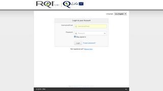 
Please login - RQI
