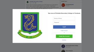 Please login to Compass to approve your... - Parkdale ... - Bentleigh Secondary College Compass Portal