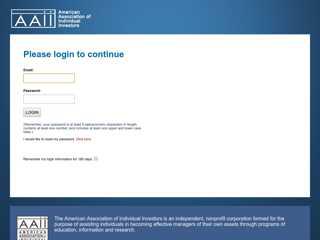 Please login to continue - American Association of ...