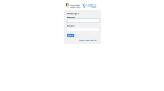 
                            1. Please Sign In - Lhsc Intranet Sign In