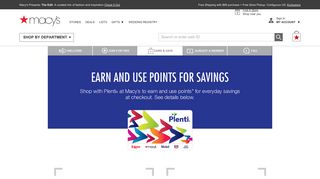 
Plenti Rewards Program - Join for Free - Macy's
