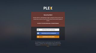 
Plex Media Server  

