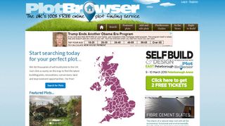 
                            4. PlotBrowser - the FREE listing of house-building plots and self ... - Plotsearch Portal