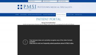 
                            5. PMSI Comprehensive Healthcare | Patient Portal - Pottstown Clinic Company Llc Patient Portal