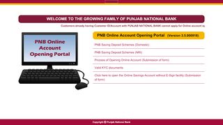 
                            8. PNB Online Account Opening Portal - Pnb Online Portal Portal