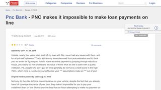 
                            8. Pnc Bank - PNC makes it impossible to make loan payments ... - Www Clcinfo Com Portal