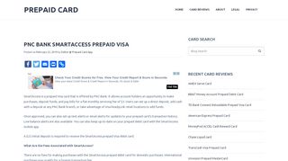 
                            9. PNC Bank SmartAccess Prepaid Visa | Prepaid Card - Smart Access Card Portal