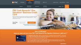
                            1. PNC Cash Rewards Visa Signature Business Credit Card | PNC - Pnc Everyday Rewards Credit Card Portal