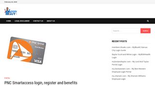 
                            7. PNC Smartaccess login, register and benefits - Loginguy.com - Smart Access Card Portal