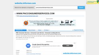 
                            7. pncconsumerservices.com at WI. PNC Consumer Services ... - Www Clcinfo Com Portal