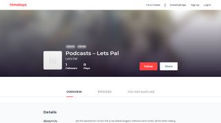 
                            9. Podcasts – Lets Pal | Himalaya - Letspal Portal