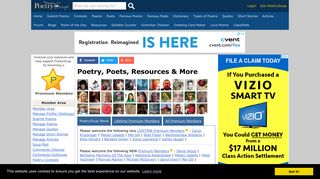 
                            2. PoetrySoup.com: Poetry, Poets, Resources and Fun - Poetry Soup Portal