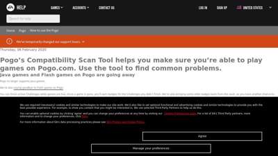 Pogo - How to use the Pogo Compatibility Scan tool for ...