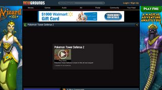 
                            7. Pokemon Tower Defense 2 - Newgrounds.com - Pokemon Tower Defense 2 No Portal