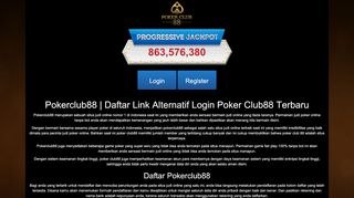 
                            3. Pokerclub88 | Daftar Link Alternatif Login Poker Club88 Terbaru - Pokerclub88 Portal