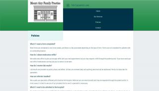 
                            2. Policies – Mt. Airy Family Practice – Family Practice in Philadelphia - Mt Airy Family Practice Patient Portal