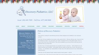 
                            4. Policies of Discovery Pediatrics | Discovery Pediatrics - Discovery Pediatrics Patient Portal