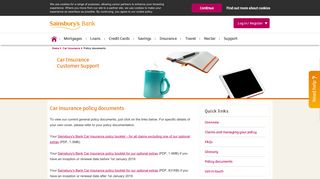 
                            2. Policy documents | Home Insurance | Sainsbury's Bank - Sainsburys Car Insurance Login