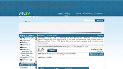 polwizjer - WSLTV Live TV,Internet TV,Free Online TV