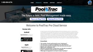 
                            5. PoolTrac Pro swimming pool management software for ... - Pool Care Pro Login