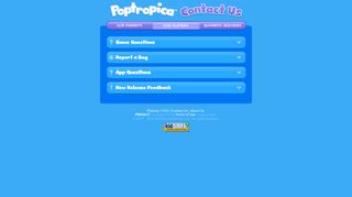 
                            8. Poptropica Contact Us - Poptropica Sign In Game