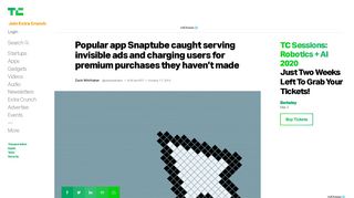 
                            3. Popular app Snaptube caught serving invisible ads and ... - Snaptube Sign In