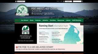 
Port Angeles High School: Home
